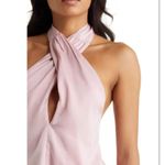 VICI COLLECTION Womens Satin Crossover Halter Neck Top Sleeveless Sz M (b32) Photo 1