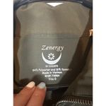 Zenergy by Chico's Olive Green Collared Full Zip Military Jacket Women Sz 0 Photo 8