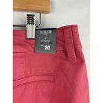Women’s J.Crew Size 10 Dusty Rose Shorts. Red Photo 4