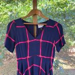 HD in Paris Anthropologie Striped Pane Midi Dress Blue Size 0P Photo 6