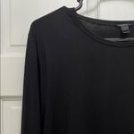 J.Crew  Black Label Black Long Sleeve Stretchy Shirt - Size XL Photo 1