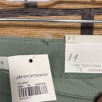 Cato  Green Pull On‎ Ankle Pants Size 14 Photo 4