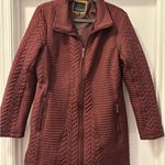 Weatherproof  Quilted Walker Jacket Coat Adjustable Cinch Waist Size Large Photo 2