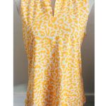 Nike • Victory Yellow/Orange White Patterned Sleeveless Tank Top Photo 5