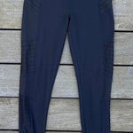 Athleta Black High Waisted  Delancy Moto Leggings w/ Zip Ankles and Pockets Photo 0