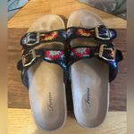 Forever Link  Multicolor Embroidered Sandals Photo 1