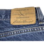 Eddie Bauer Vintage  Mom Jeans Women's Size 18 Blue 100% Cotton Outdoors Classic Photo 6