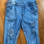 ★ Classic Distressed Jean Overalls Photo 4