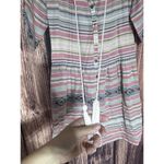 Tasha Polizzi Dress Sz M Colt Tunic Western Shirt Desert Colors Aztec Cotton Size M Photo 3