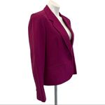 Pendleton Vintage Wool Fuschia Single Breasted Blazer Size 12 Photo 2