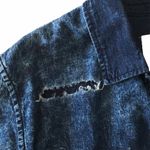 LF new Carmar ✶ Destroyed Denim Button Down BD Shirt ✶ Chambray Mineral Wash ✶ Photo 5