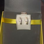 ✨Banger Cubic Zirconia Huggie Hoop Earrings in 10K Solid Gold✨ Gold Photo 5