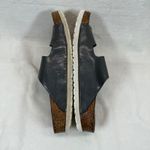 Birkenstock  Arizona Leather Sandals Gray Two Strap Slides EU 38N US 7‎ READ Photo 10