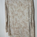 Lululemon Back in Action Long Sleeve Brown White Lightweight T-shirt Women's 12 Photo 0