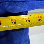 Character Suburban Wear vintage linen royal blue blazer single button 12 office Photo 5