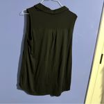 Faded Glory Black Sleeveless Top Vest  VTG Large Y2K Casual Photo 2