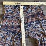 American Rag  Boho Printed Wide Leg Pull On Pants Size L Stretchy Tribal Hippie Photo 6