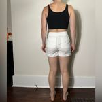 Athleta  100% Linen White Shorts Size 4 Photo 2