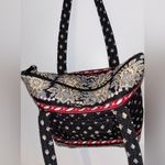 Vera Bradley Y2K VTG 2002  Retired Design Classic Black Shoulder Bag Tote Photo 4