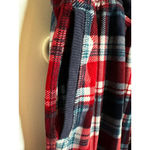 Nautica  Plaid Pajama Set XL Red Blue Photo 8