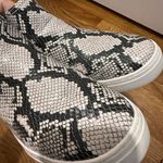 Naturalizer  Women's Black and White Snake Print Sneakers boots size 9W Photo 7