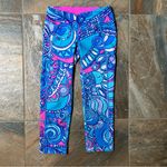 Lilly Pulitzer  Luxletic Weekender Sea Jewels Maia Cropped Leggings Women's XS Photo 2