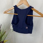 J.Crew New Balance X  Navy Blue Sleeveless Crop Athletic Workout Top NEW XS Photo 2