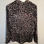 Story Bronx Top Leopard Print Black Gray Photo 8