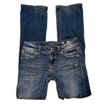 Miss Me Bootcut Jeans JP4656B9 Bling Pocket Distressed Embellished, Sz 28 Photo 2