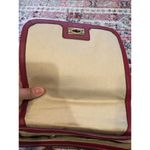 Fossil Crossbody Shoulder Bag Red Leather Purse Photo 4