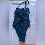 Juicy Couture Juicy Coutur Swim suit one piece zipper tie size M blue Photo 2