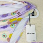 NEW Free people x Beth‎ Richards delray 70’s floral bikini bottom, XL Purple Photo 8