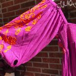 Free People NEW  Wedgewood Magenta Embroidered Maxi Dress XS Photo 14