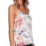 Theory NWT Silk Vanessa Garden Floral Print Camisole Size M Photo 1