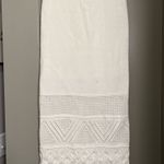 House of Harlow 1960 Cream Crochet Midi Skirt - Size Small Photo 0