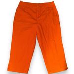 Bill Blass Orange Denim Capris Photo 0