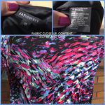 JAY GODFREY PURPLE, PINK & BLACK PRINT BODY CON SHEATH DRESS (10) Photo 9