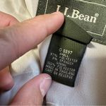 L.L. Bean Women’s Long Trench Coat Classic Double Breasted Belted in Beige SP Gray Size undefined Photo 9