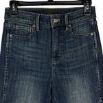 White House | Black Market WHBM SZ 0 Skinny Jeans Extra Hi-Rise Stretch Zip-Fly Pockets Whiskered Cedar VTG Photo 1