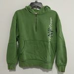 Green Yellowstone National Park 1/4 Zip Hoodie Size Small EUC Photo 0
