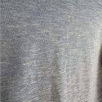 Gap Gray Fitted Long Sleeve Polo Top size S Photo 7