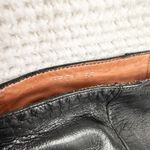 Dries Van Noten Black Soft Leather Round Cap Toe Knee High Platform Heel Boot 39 Photo 10