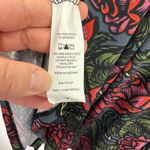 LuLaRoe  Madison Skirt Womens Small Black Floral Pull On Pleated Dark Romantic Photo 5