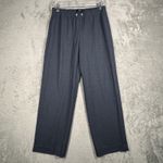 Theory  Pants Wide Leg Winszlee Pull‎ On Trousers Saxony Preppy Blue Women Size S Photo 1