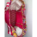 Vera Bradley  LILLI BELL LARGE COLORBLOCK TOTE Canvas Travel Library Book Bag Photo 3