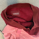 Outdoor Voices  MegaFleece Half-Zip Hoodie in Truffle Pink Burgundy, Size Small Photo 7
