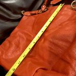 Coach  Copper Orange Leather Hobo Satchel Crossbody Shoulder Bag Vintage Photo 10