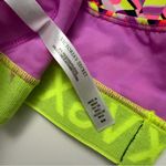 Victoria's Secret Vitcorias Secret VSX Sports Bra Unlined Athletic Exercise Neon Purple Pink Green Photo 5