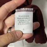 Soft Surroundings Burgundy scoop neck long sleeve tunic dress sz small Photo 4