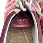Dansko Brandi Preppy Clueless Pink Madras Plaid Lace Ip Sneakers 40 EU 9.5-10 Photo 4